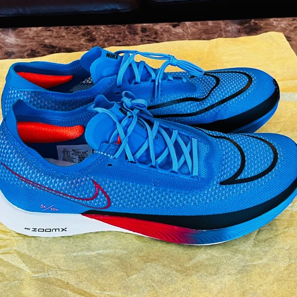 Nike ZoomX Streakfly Low Mens Road Racing Shoes Blue FJ3891-406 NEW 11.5 - Picture 7 of 8